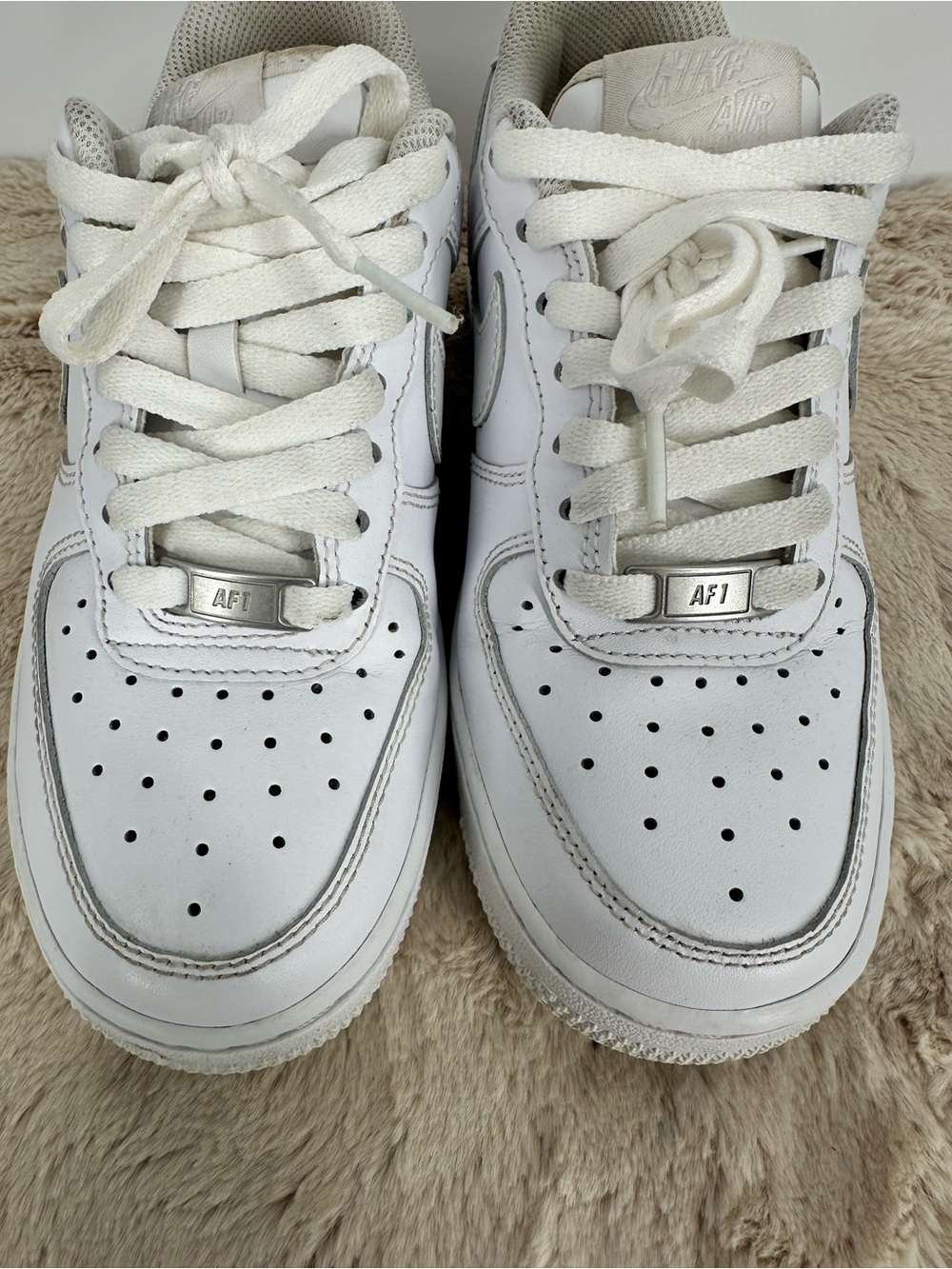 NIKE Air Force 1 "07 Low Rise Women Athletic White Shoe Sneakers Size 5 - Picture 14 of 14